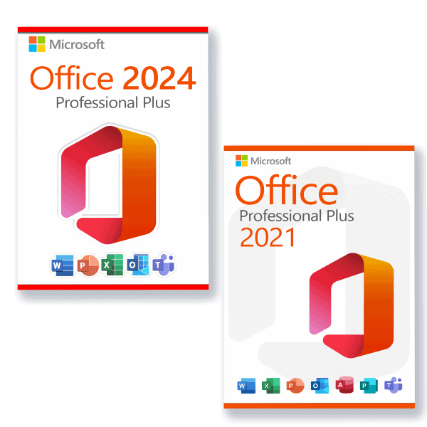 Microsoft Office 2024 Pro Plus + Microsoft Office 2021 Pro Plus