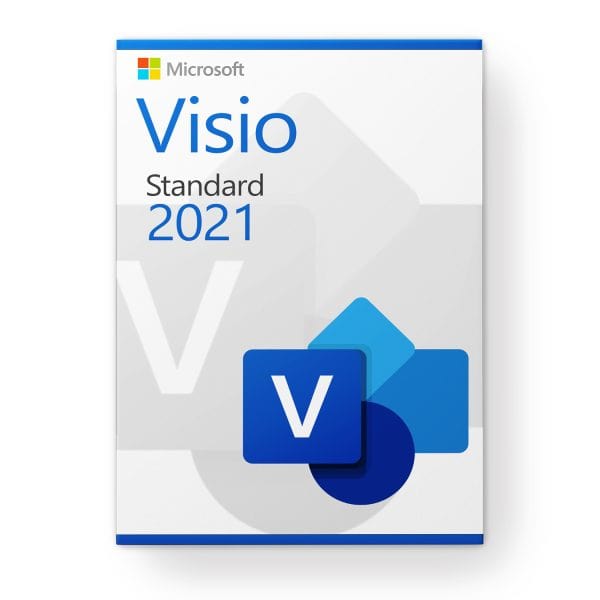 Microsoft Visio 2021 Standard licenses for 3 devices