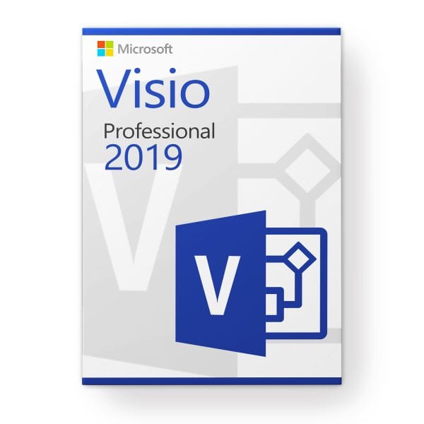 Microsoft Visio 2019 Professional licenses for 3 devices