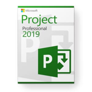 Microsoft Project 2019 Professional licenses for 3 devices
